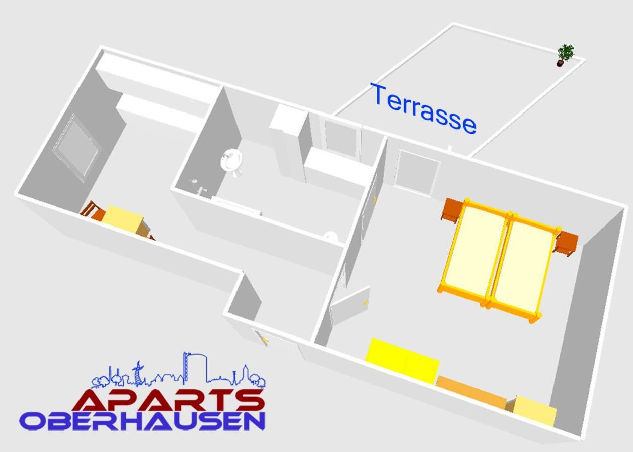 אוברהאוזן Aparts Oberhausen מראה חיצוני תמונה